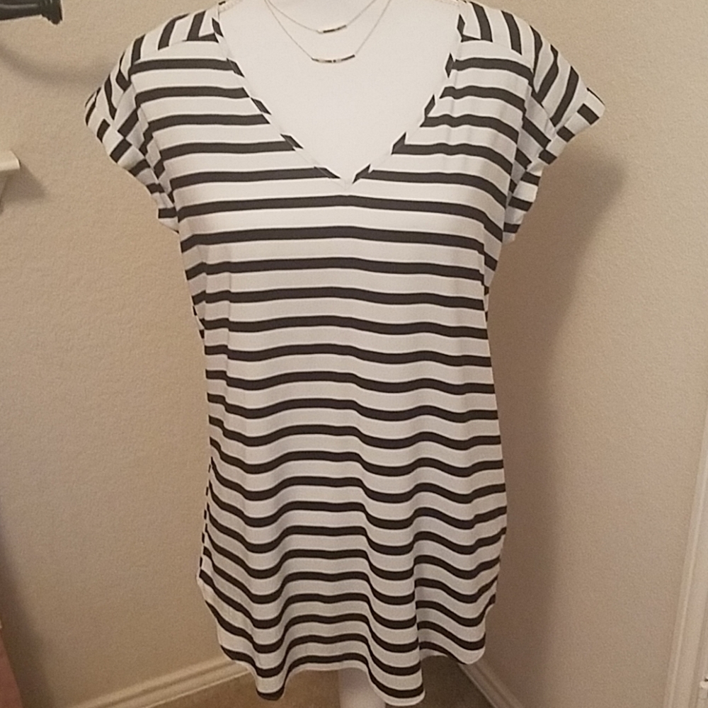 Express striped blouse